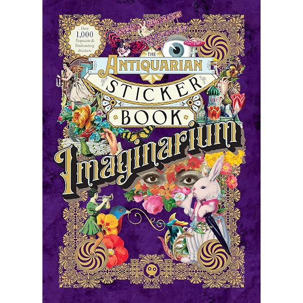 The Antiquarian Sticker Book: Bibliophilia: Over 1,000 Exquisite